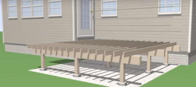 Simple Deck layout and Plans