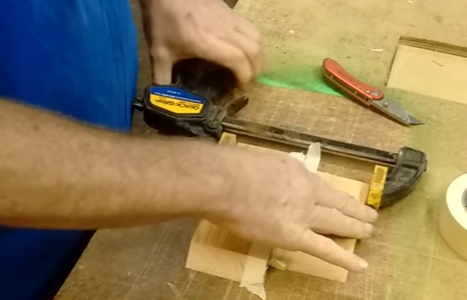 Eliminate glue squeeze out altogether