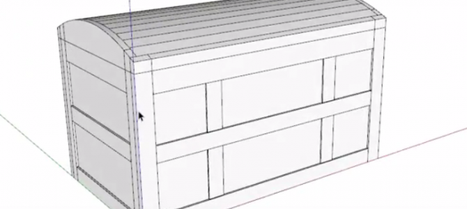 Creating a Curved Trunk Lid in SketchUp