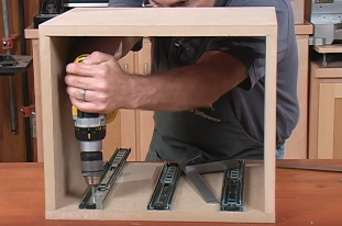 How to Install Drawer Slides in Cabinets