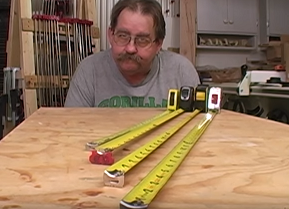 Mystery Tape Measure Markings
