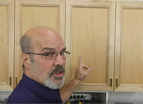 Beaded Mitered Cabinet Door