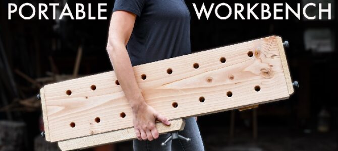 Portable Affordable Workbench for Small Spaces